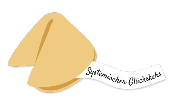 Der Systemische Glückskeks Logo von Wencke Wassermann, Wassermann Beratung